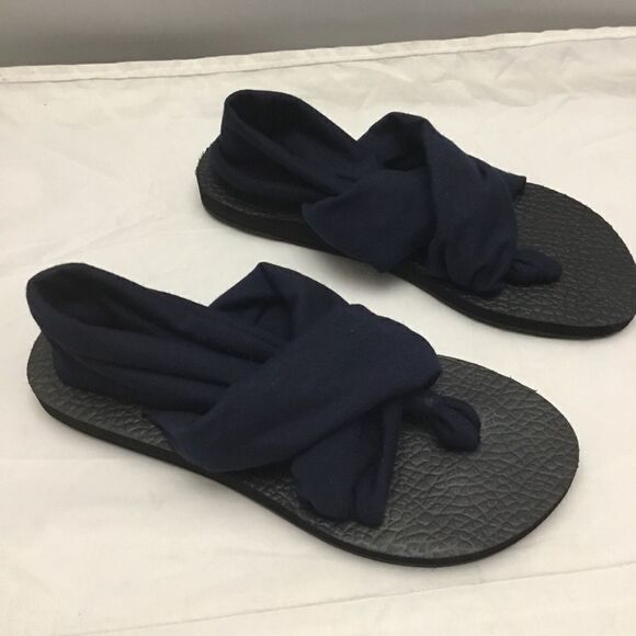 Rampage Rio Slingback Yoga Mat Sandal Navy (A12) - Picture 2 of 7